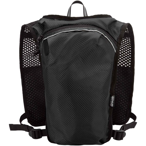 Obrázky: Bežecká GRS vesta s hydratačným vakom, čierna, Obrázok 2