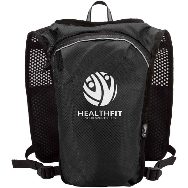 Obrázky: Bežecká GRS vesta s hydratačným vakom, čierna, Obrázok 3