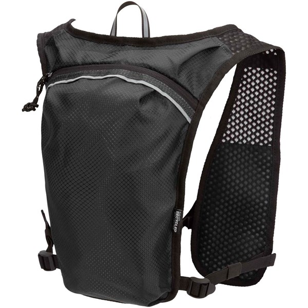 Obrázky: Bežecká GRS vesta s hydratačným vakom, čierna, Obrázok 6