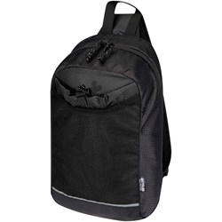 Obrázky: Crossbody GRS taška,hydratačná vložka, 6l, čierna