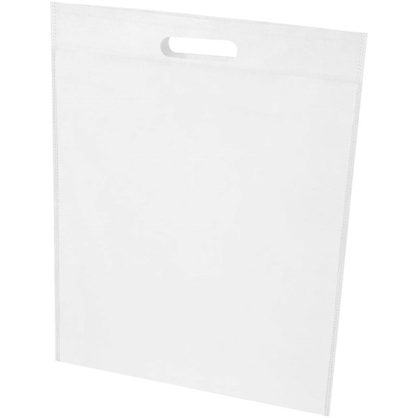 Obrázky: Biela taška 34 x 43 cm, priehmat z rec.RPET