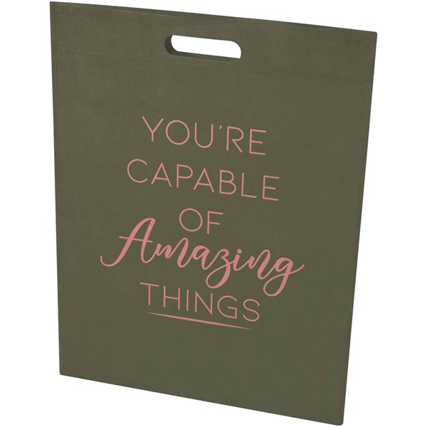 Obrázky: Les.zelená taška 34 x 43 cm, priehmat z rec.RPET, Obrázok 7