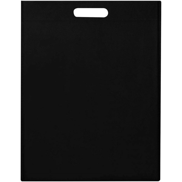 Obrázky: Čierna taška 34 x 43 cm, priehmat z rec.RPET, Obrázok 2