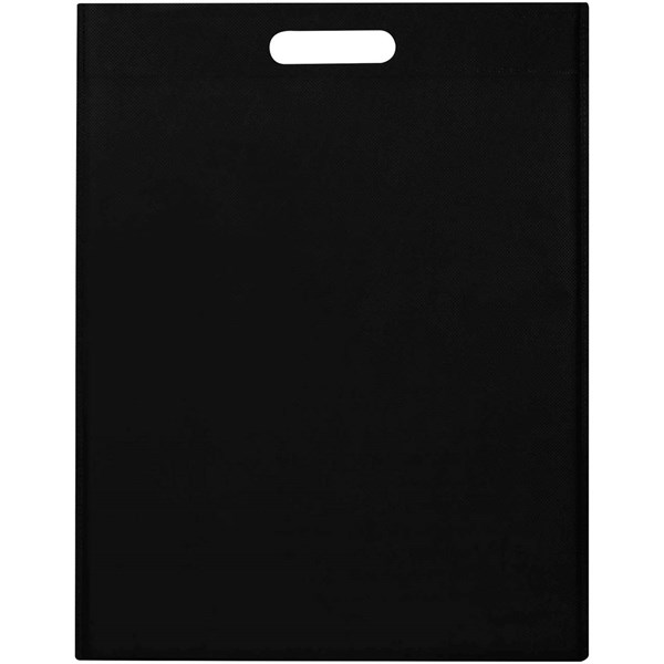 Obrázky: Čierna taška 34 x 43 cm, priehmat z rec.RPET, Obrázok 4