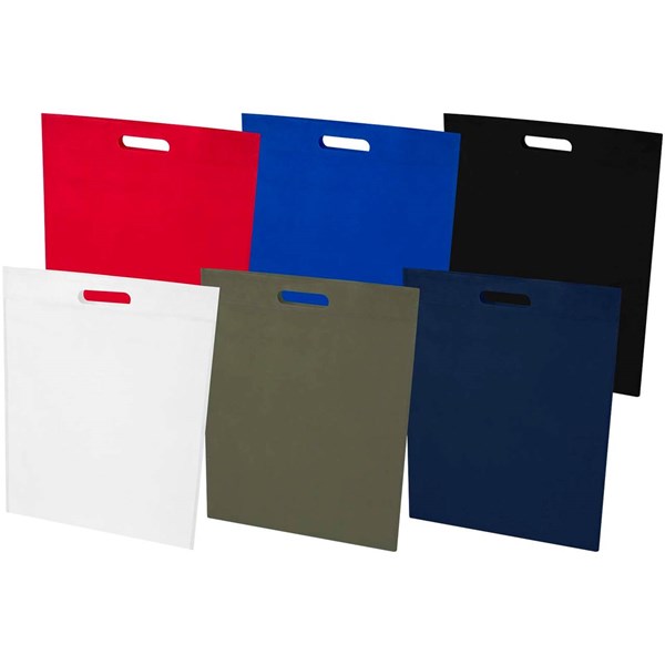 Obrázky: Čierna taška 34 x 43 cm, priehmat z rec.RPET, Obrázok 6