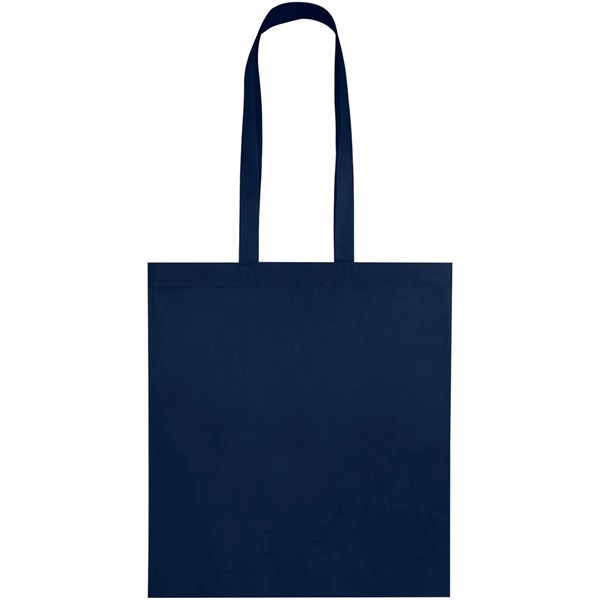 Obrázky: Nám.modrá rec.netkaná nákup.taška 36 x 40cm,dl.uši, Obrázok 5