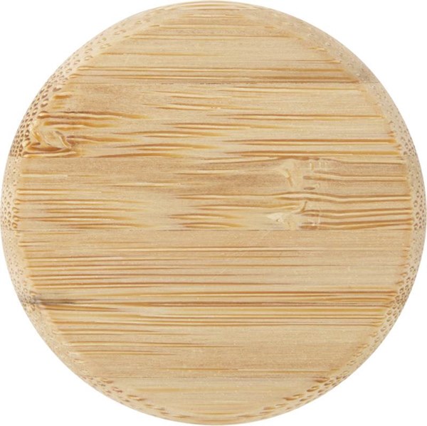 Obrázky: Sklenená fľaša 500ml, silikón. rukoväť, černá, Obrázok 3