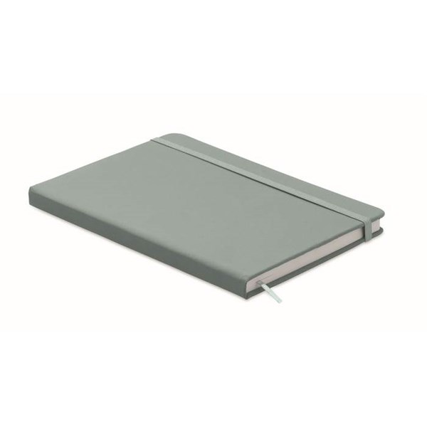 Obrázky: Petrolejový linajkový A5 blok s elastickou páskou