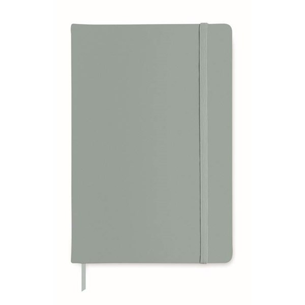 Obrázky: Petrolejový linajkový A5 blok s elastickou páskou, Obrázok 2