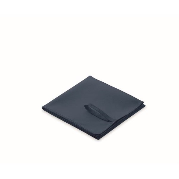 Obrázky: Uterák z mikrovlákna 30x50 cm s pútkom, modrá, Obrázok 2