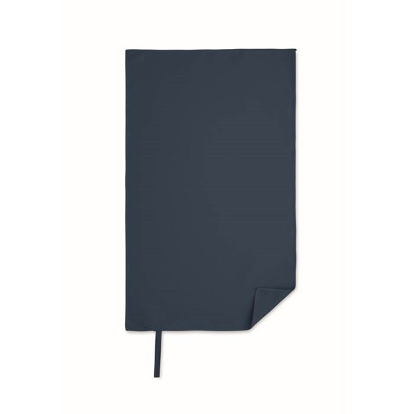 Obrázky: Uterák z mikrovlákna 30x50 cm s pútkom, modrá, Obrázok 3