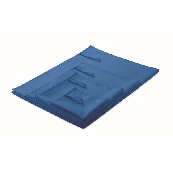 Obrázky: Uterák z mikrovlákna 30x50 cm s pútkom, modrá, Obrázok 4