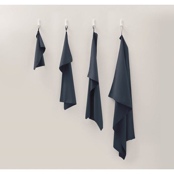 Obrázky: Uterák z mikrovlákna 100x150 cm s pútkom, modrá, Obrázok 4