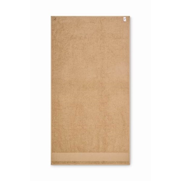 Obrázky: Bavlnený uterák 70x140 cm, 380 g/m2, prírodná, Obrázok 3