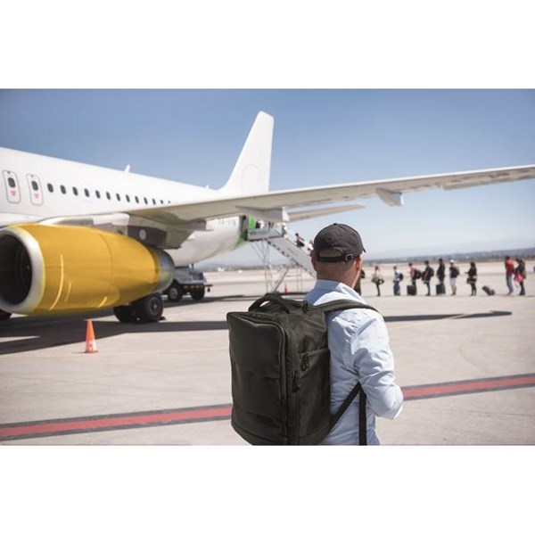 Obrázky: Príručný kabínový ruksak 600D RPET, Obrázok 16