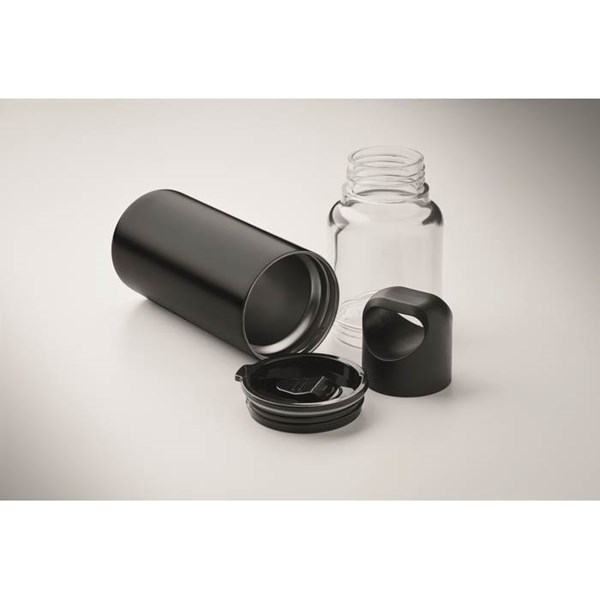 Obrázky: Plniteľná fľaša 2v1,610 ml,z tritánu a termohrnček, Obrázok 6