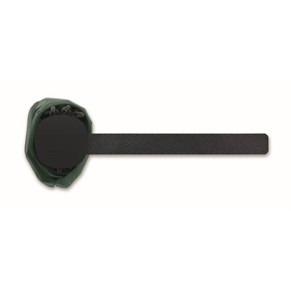 Obrázky: Automat. skladací dáždnik v ponge obale, zelený, Obrázok 10