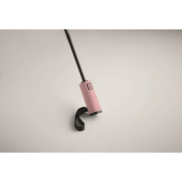 Obrázky: Automat. skladací dáždnik v ponge obale, ružový, Obrázok 6