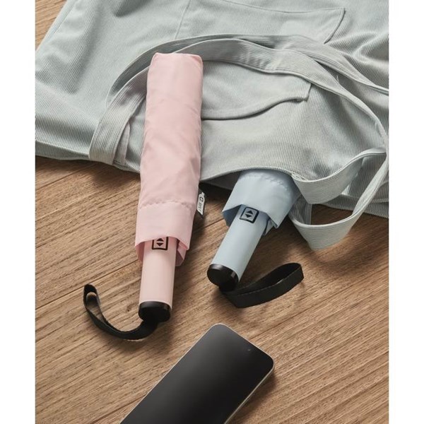 Obrázky: Automat. skladací dáždnik v ponge obale, ružový, Obrázok 10