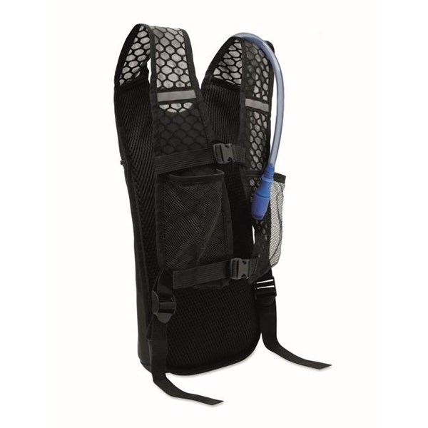 Obrázky: Športová hydratačný ruksak s vakom 1,5L, čierny, Obrázok 2