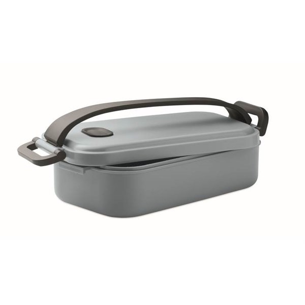 Obrázky: Petrolejová obedová krabička z PP, 800 ml, Obrázok 2