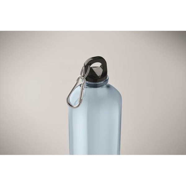 Obrázky: Fľaša z RPET 750 ml s karabínou, sv. modrá, Obrázok 3