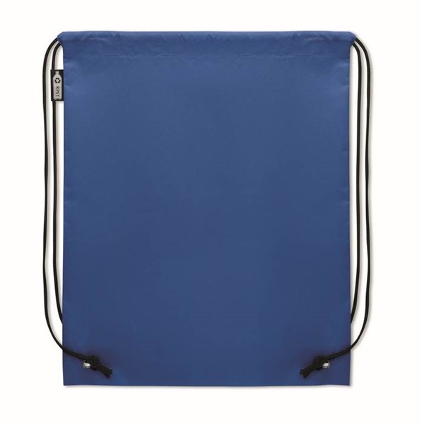 Obrázky: Sťahovací ruksak z RPET netkaný, kráľ. modrá, Obrázok 3
