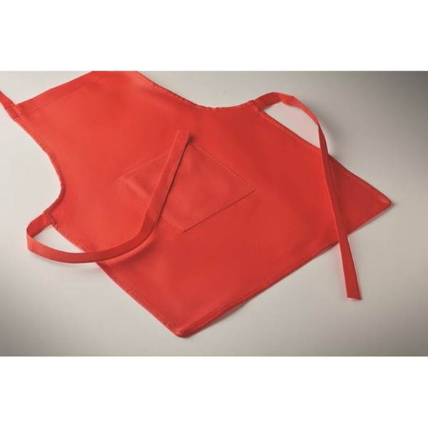 Obrázky: Detská kuchárska netkaná sada, červená, Obrázok 3