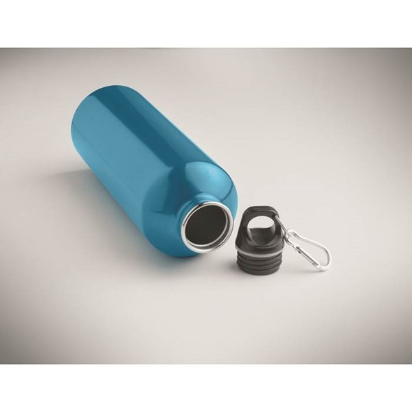 Obrázky: Jednostenná nerez fľaša 1l, tyrkysová, Obrázok 5
