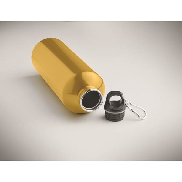 Obrázky: Jednostenná nerez fľaša 1l, okrová, Obrázok 5