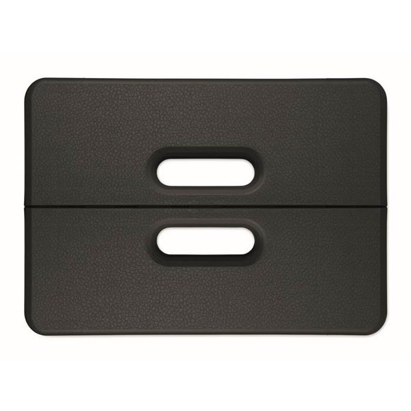 Obrázky: Prenosná skladacia stolička, čierna, Obrázok 2