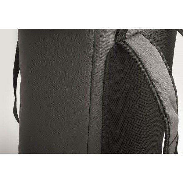 Obrázky: Šedý chladiaci ruksak 20l z 600D RPET, Obrázok 11