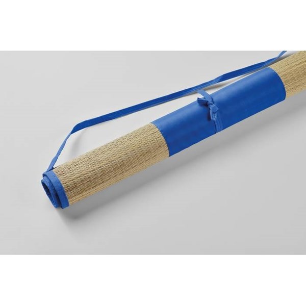 Obrázky: Prírodná slamená plážová rohož, kráľ. modrá, Obrázok 4