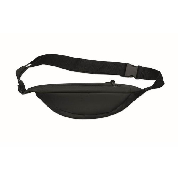 Obrázky: Ľadvinka zo 600D RPET, čierna, Obrázok 6