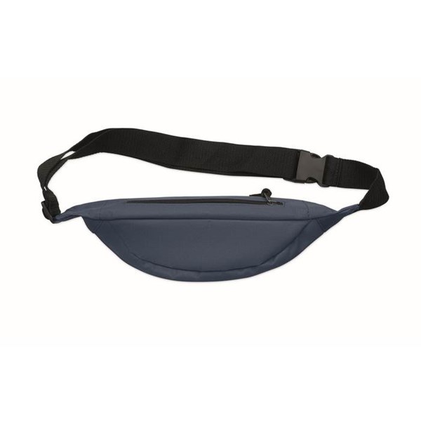 Obrázky: Ľadvinka zo 600D RPET, tm. modrá, Obrázok 6