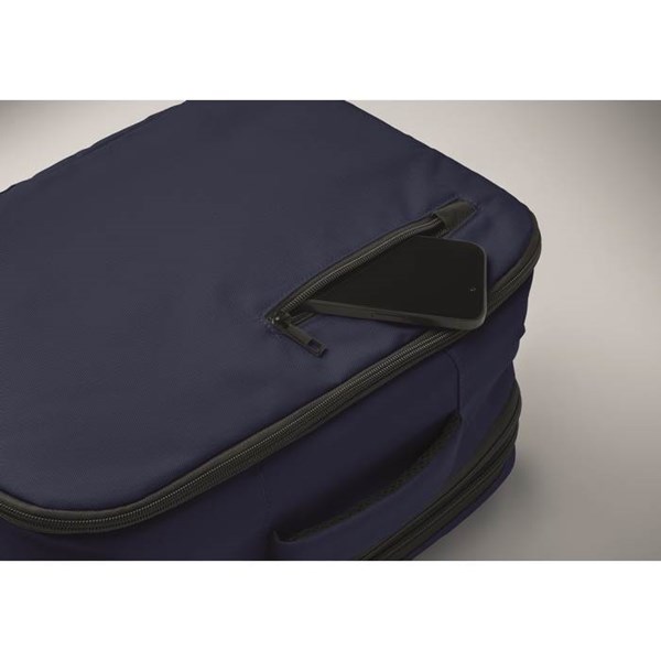 Obrázky: Prirúčný kabínový ruksak, tmavomodrá, Obrázok 6