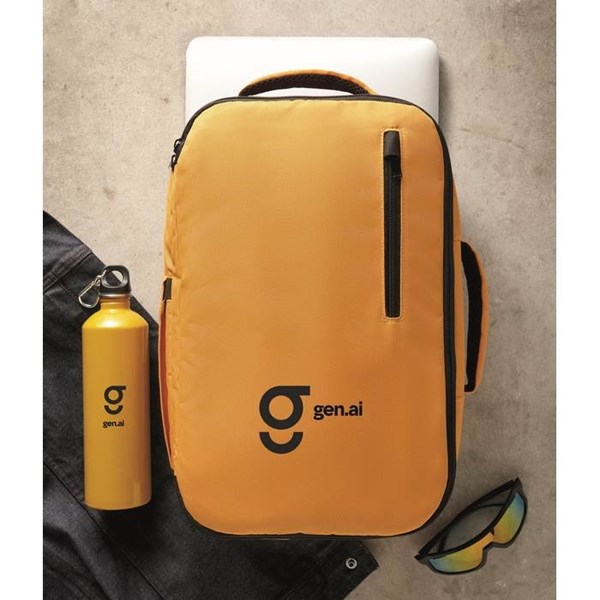 Obrázky: Prirúčný kabínový ruksak, okrová, Obrázok 19