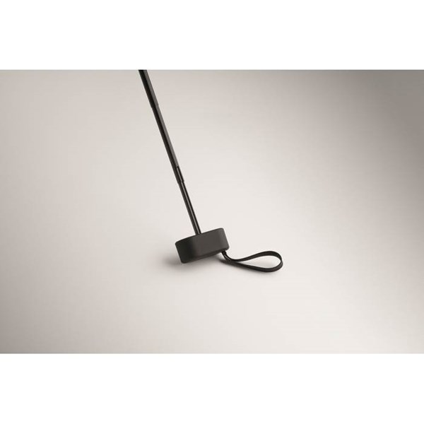 Obrázky: Skladací vetruodolný manuál. dáždnik, čierna, Obrázok 5