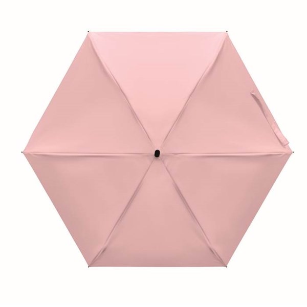 Obrázky: Skladací vetruodolný manuál. dáždnik, sv. ružová, Obrázok 6