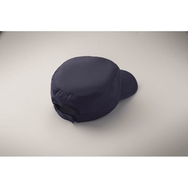 Obrázky: Vojenská bavlnená čiapka, modrá, Obrázok 3