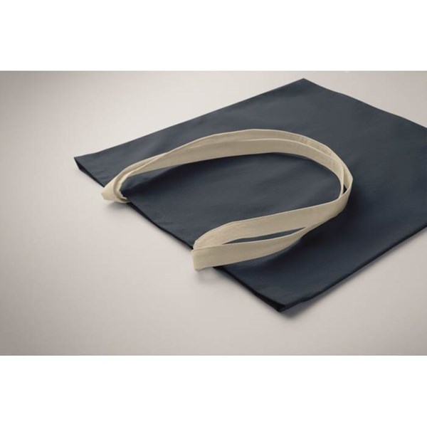 Obrázky: Bavlnená nákup. taška 140g, franc. modrá, Obrázok 3