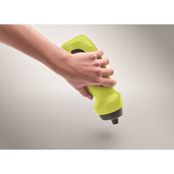 Obrázky: Športová PE fľaša s úchopom 700ml, neón. žltá, Obrázok 7