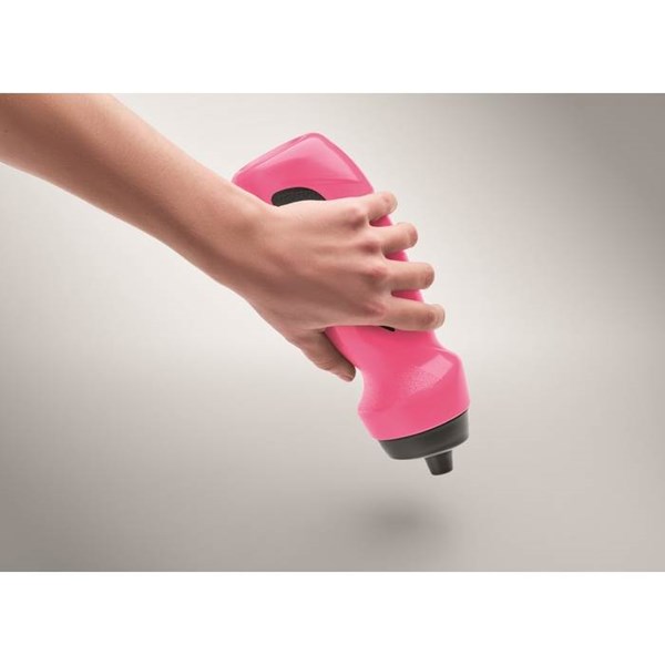 Obrázky: Športová PE fľaša s úchopom 700ml, neón. fuchsia, Obrázok 7