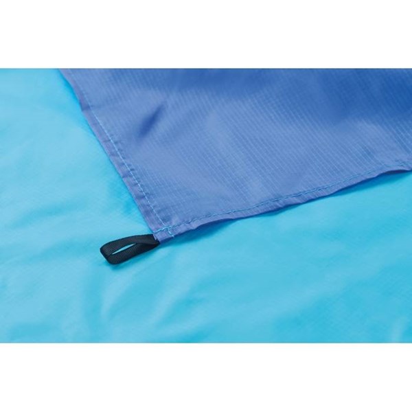 Obrázky: Ľahká veľká pláž. deka-4 skoby na uchyt.,tyrkysová, Obrázok 8