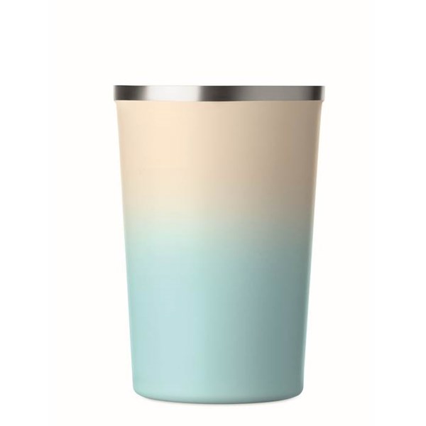 Obrázky: Termohrnček nerez 350 ml s prechodom farieb, modrá, Obrázok 8