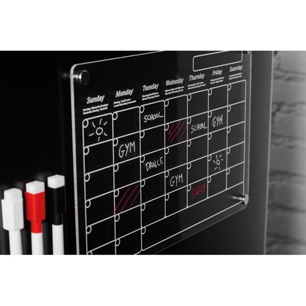 Obrázky: Magnetický akryl.plánovač vr. 3 umýv.fixiek, Obrázok 10