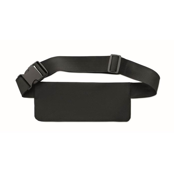 Obrázky: Športová čierna Ľadvinka zo 600D RPET, Obrázok 6