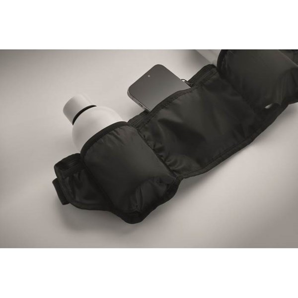 Obrázky: Športová ľadvinka na behanie a turistiku 420D RPET, Obrázok 4