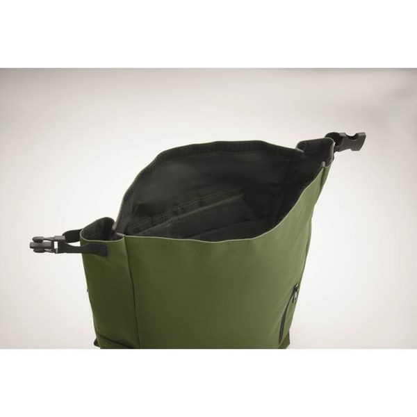 Obrázky: Rolovací ruksak na notebook, armádne zelený, Obrázok 7