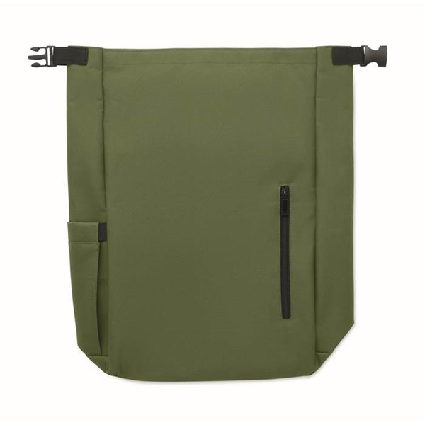 Obrázky: Rolovací ruksak na notebook, armádne zelený, Obrázok 8